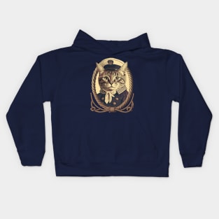 Sailor Cat Kids Hoodie